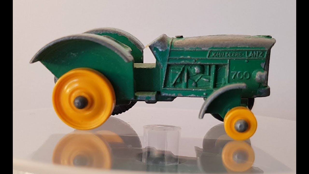 MATCHBOX Restoration No 50b John Deere Tractor 1964