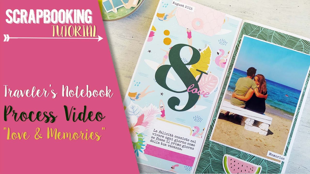 Traveler's Notebook Process Video - Romanticherie Design Team -  