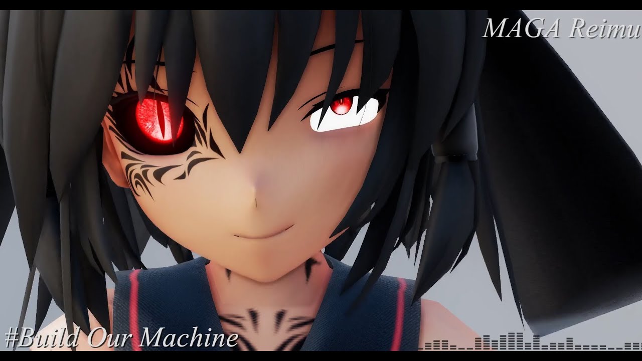 〖和訳・翻訳〗【東方MMD】　Build Our Machine　【禍霊夢】