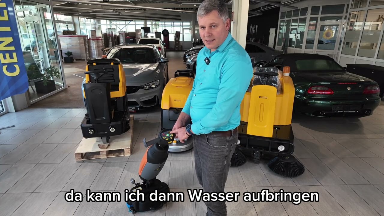 Scheuersaugmaschine ProMax60 – die effiziente Lösung als moderner Ersatz für den klassischen Mopp.