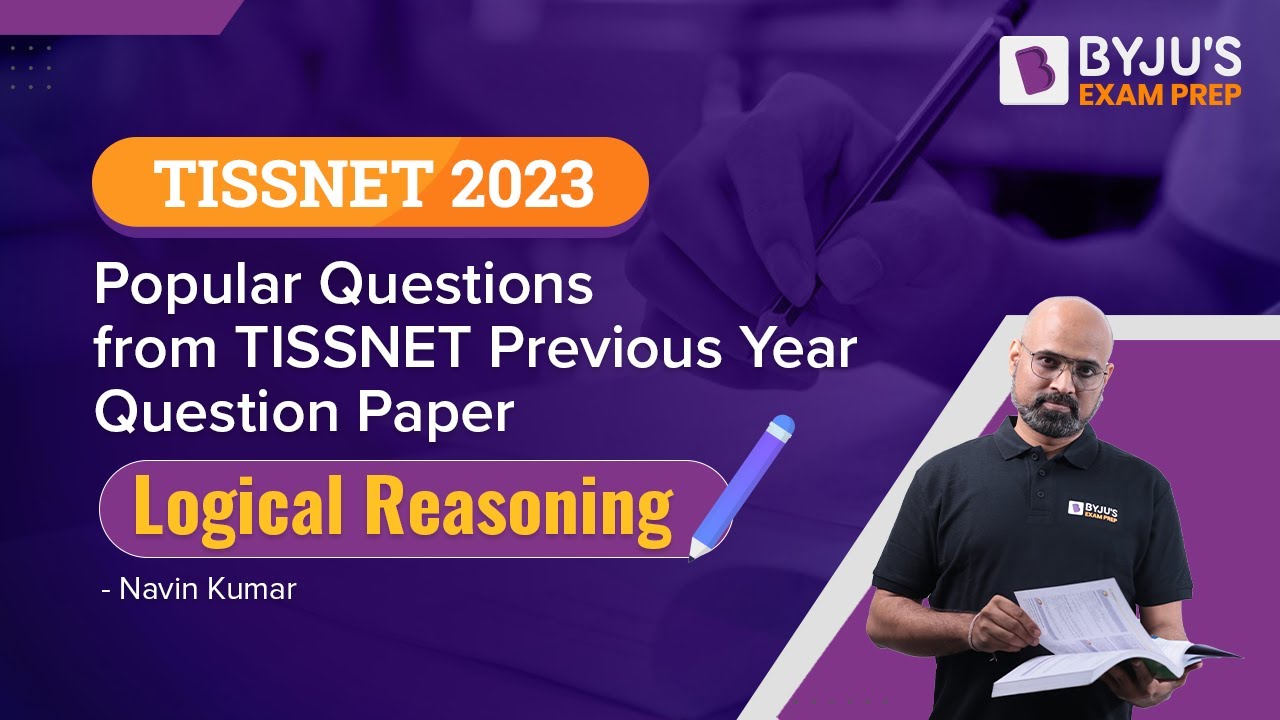 TISSNET 2023 | Popular Questions from TISSNET Previous Year Papers - Logical Reasoning | Part-1