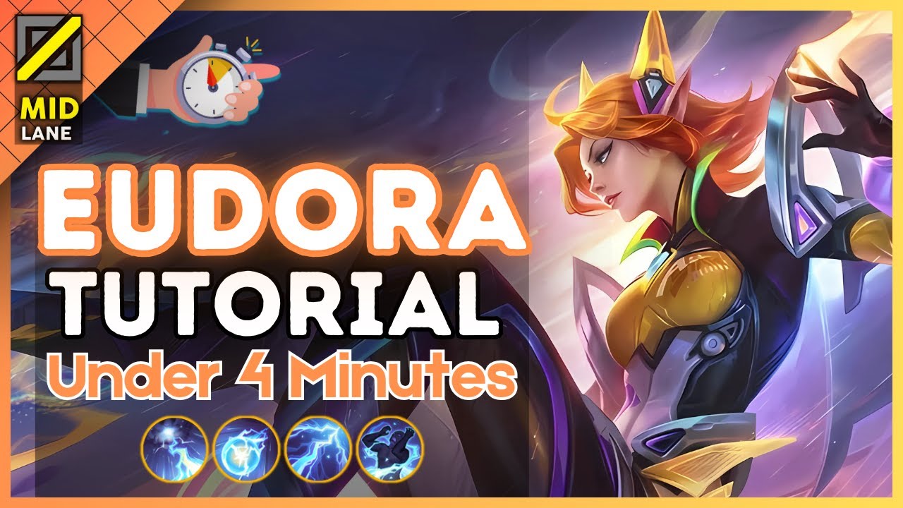 4-минутное руководство по игре в Eudora на средней линии || (MLBB S38) 2025