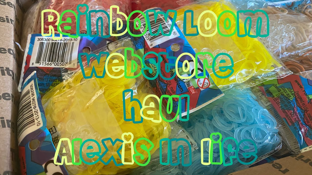 Another Rainbow Loom Webstore Haul!