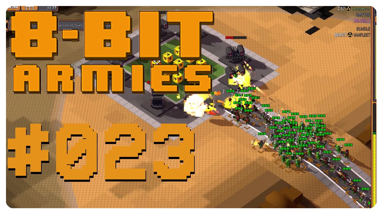 Saurer Regen • 8-Bit Armies #023 • [Lets Play][German]