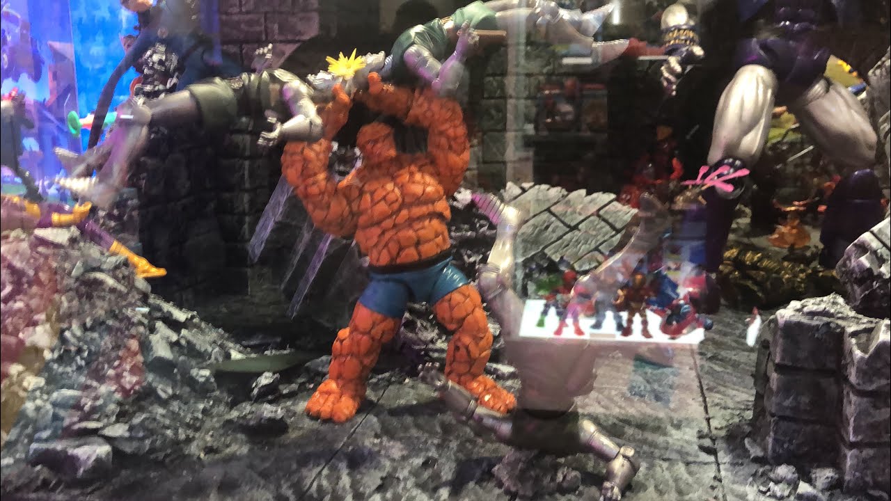 Marvel Legends Diorama San Diego Comic-Con Hasbro SDCC 2019