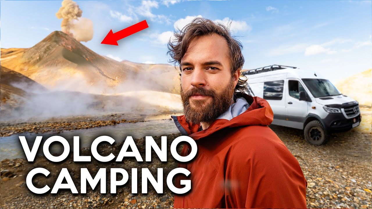 Кемпинг Vanlife рядом с вулканом в Исландии (EP 4)