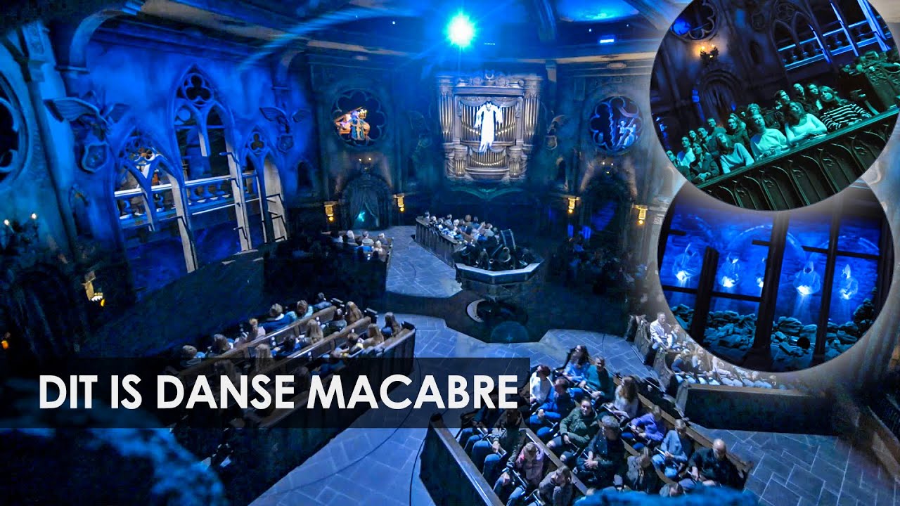 Efteling: Danse Macabre onride/offride (compilatie met muziek)