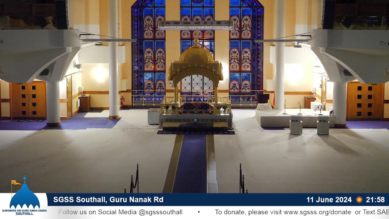 SGSS Southall, Guru Nanak Rd - Daily Livestream