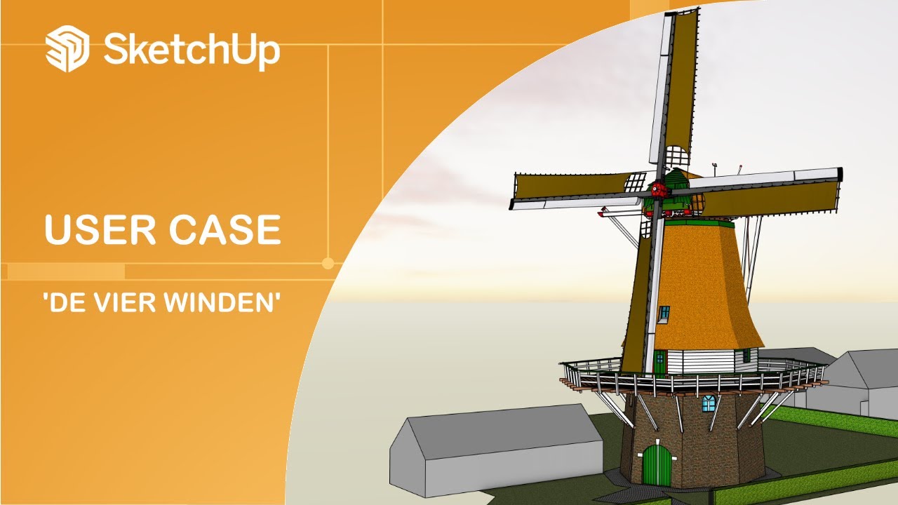 Gerard Ensink - Molenpresentatie in SketchUp