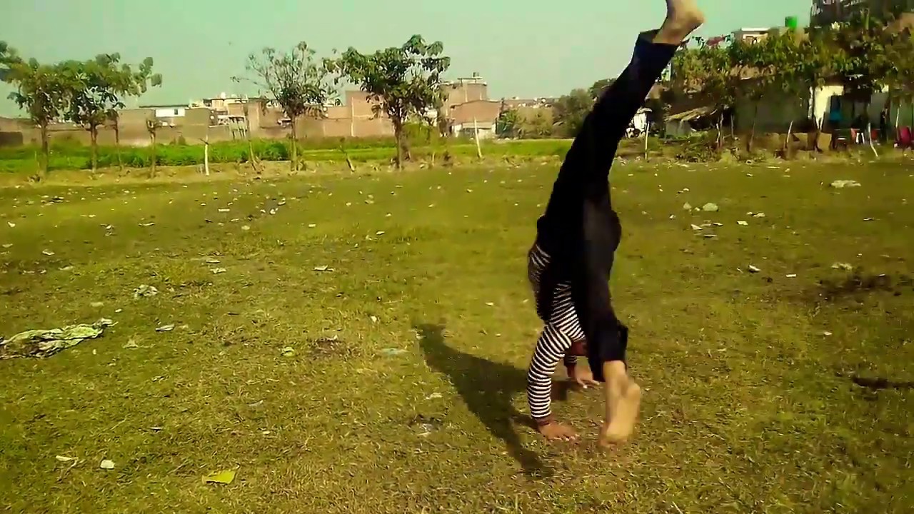 Continuous back handspring video l