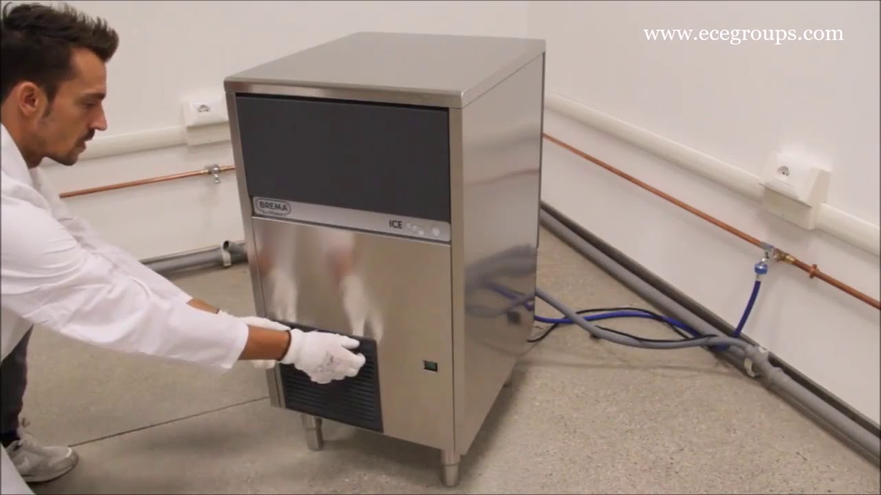 Brema CB Series طريقة تركيب ماكينة صانعة الثلج