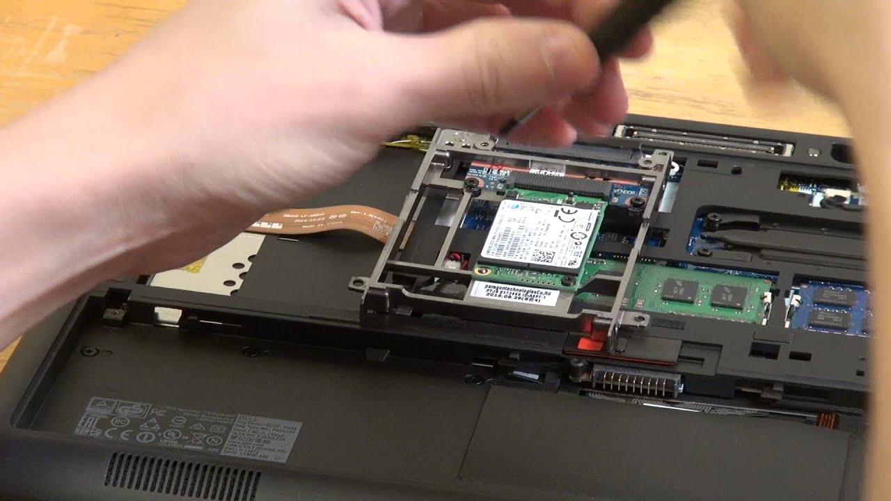 Dell Latitude E7450 SSD replacement