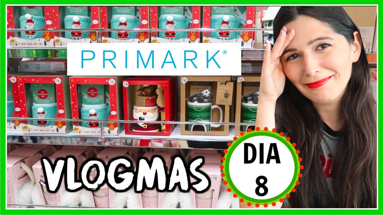 VAMOS A PRIMARK A COMPRAR COSITAS! 🎄 DIA 8 VLOGMAS 2020 - Caro Trippar