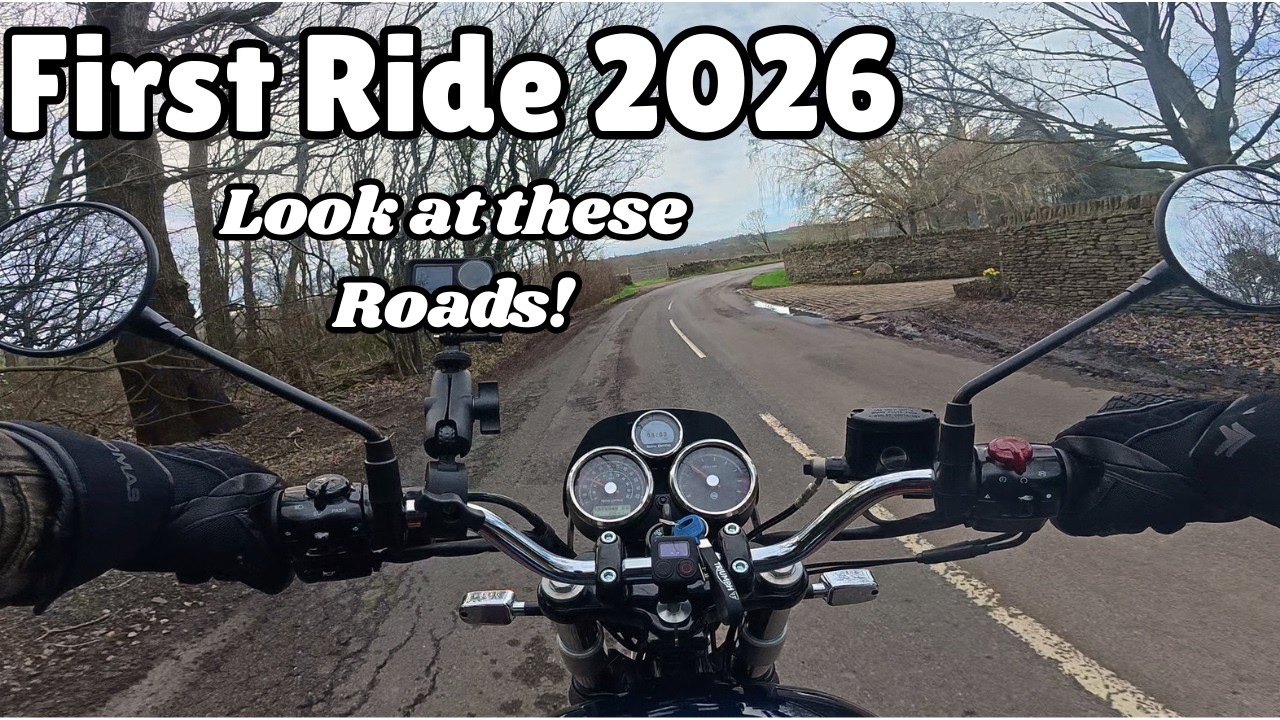 The first ride of 2026 on the Royal Enfield Interceptor 650.