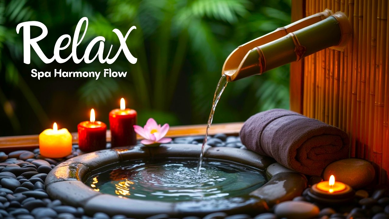 Japanese Zen Zpa Music 🌿 | Mizu no Iyashi – Calming Piano & Crystal Water Sounds