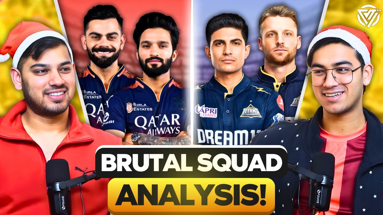 IPL 2026 - RCB & GT Squad Analysis, Best Playing 11, SWOT & Predictions