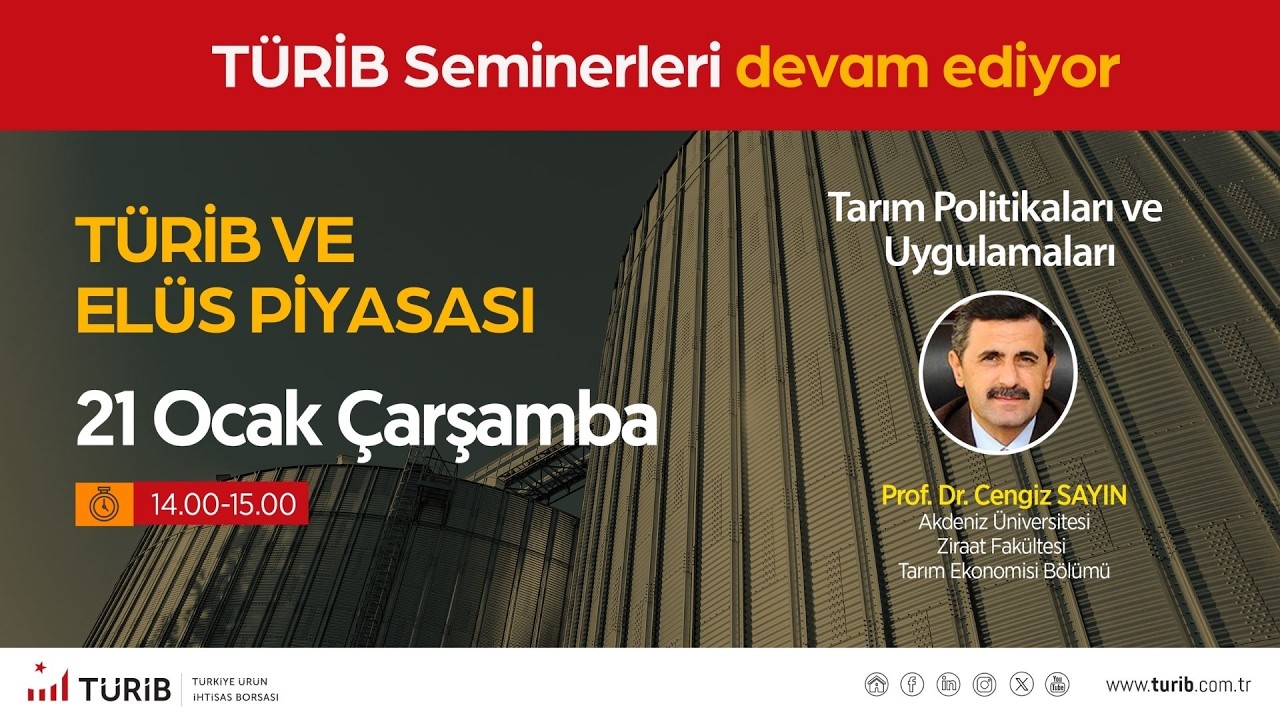 TÜRİB ELÜS Piyasası Semineri