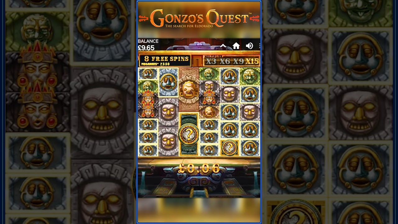 The Quest for a Big Win Pays off! #gonzosquestmegaways #shorts