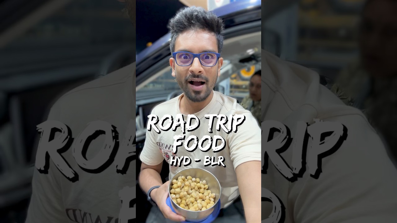 Everything I Ate On A Road Trip From Hyd To Blr!🍛🚘🛣️