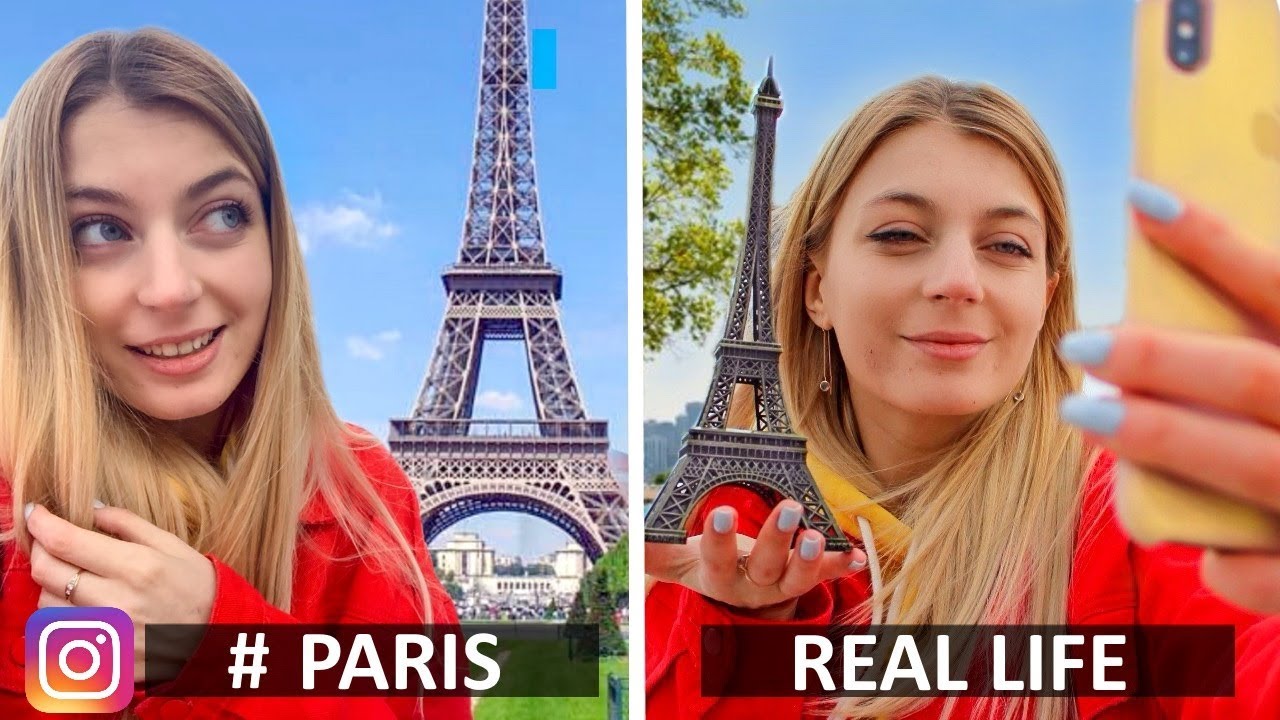 Instagram vs Real Life & Funny Facts! Phone Photo Hacks