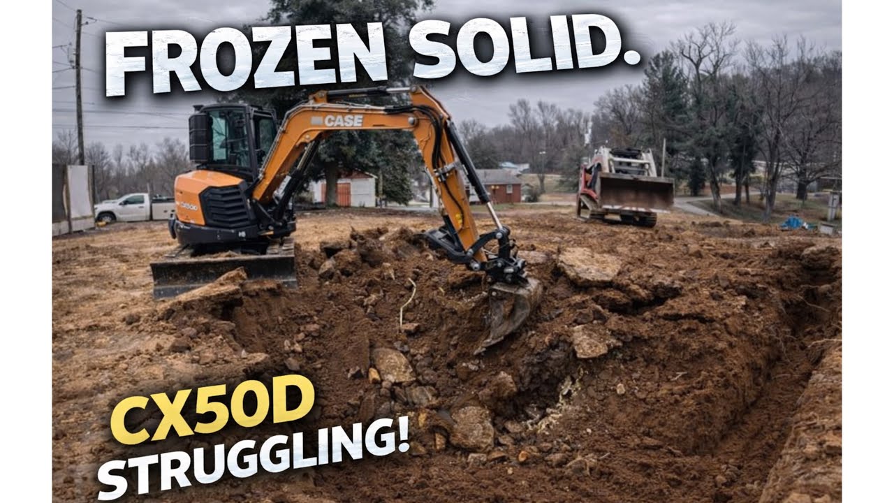 ICE COLD DIGGING — CX50D BEAST MODE!”
