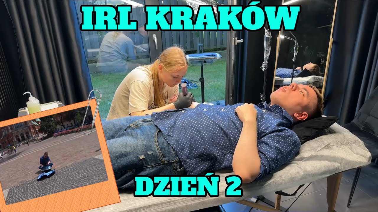 | xntentacion | IRL Z KRAKOWA ( DZIEŃ 2 ) - TATUAŻ BRUSA