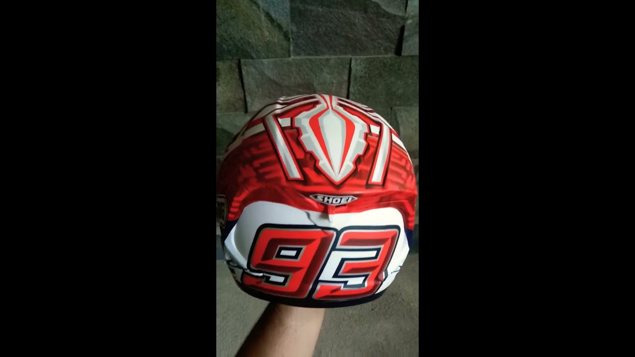 Shoei custom motif marmarques 93 by loodvee