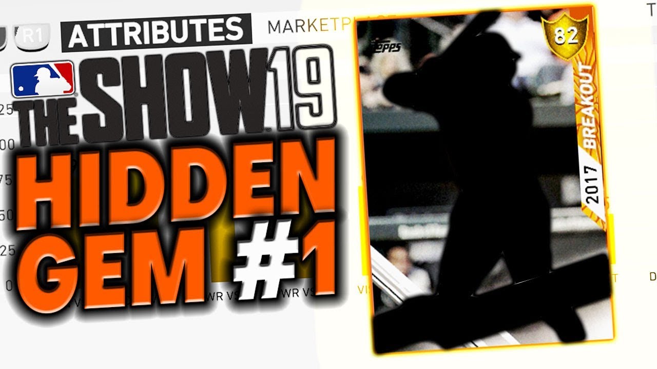 Insane GOLD Card You NEED! MLB The Show 19 Diamond Dynasty (Hidden Gems)