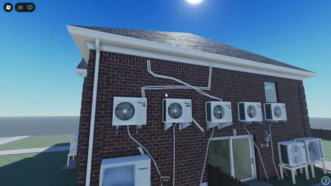 Testing VERSALIN air conditioners in my house! | Roblox
