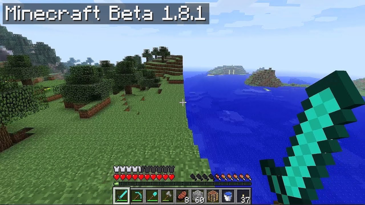 I went back in time in Minecraft to the 2011 beta