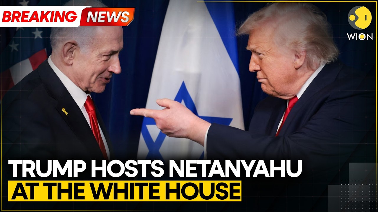 Breaking: Iran-U.S.: Trump Welcomes Netanyahu Amid Iran Tensions | WION