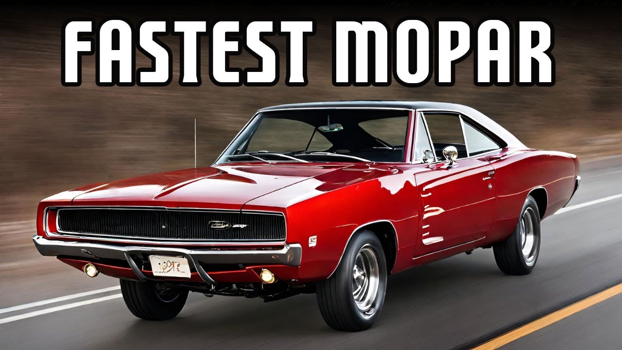10 самых быстрых классических маслкаров Mopar