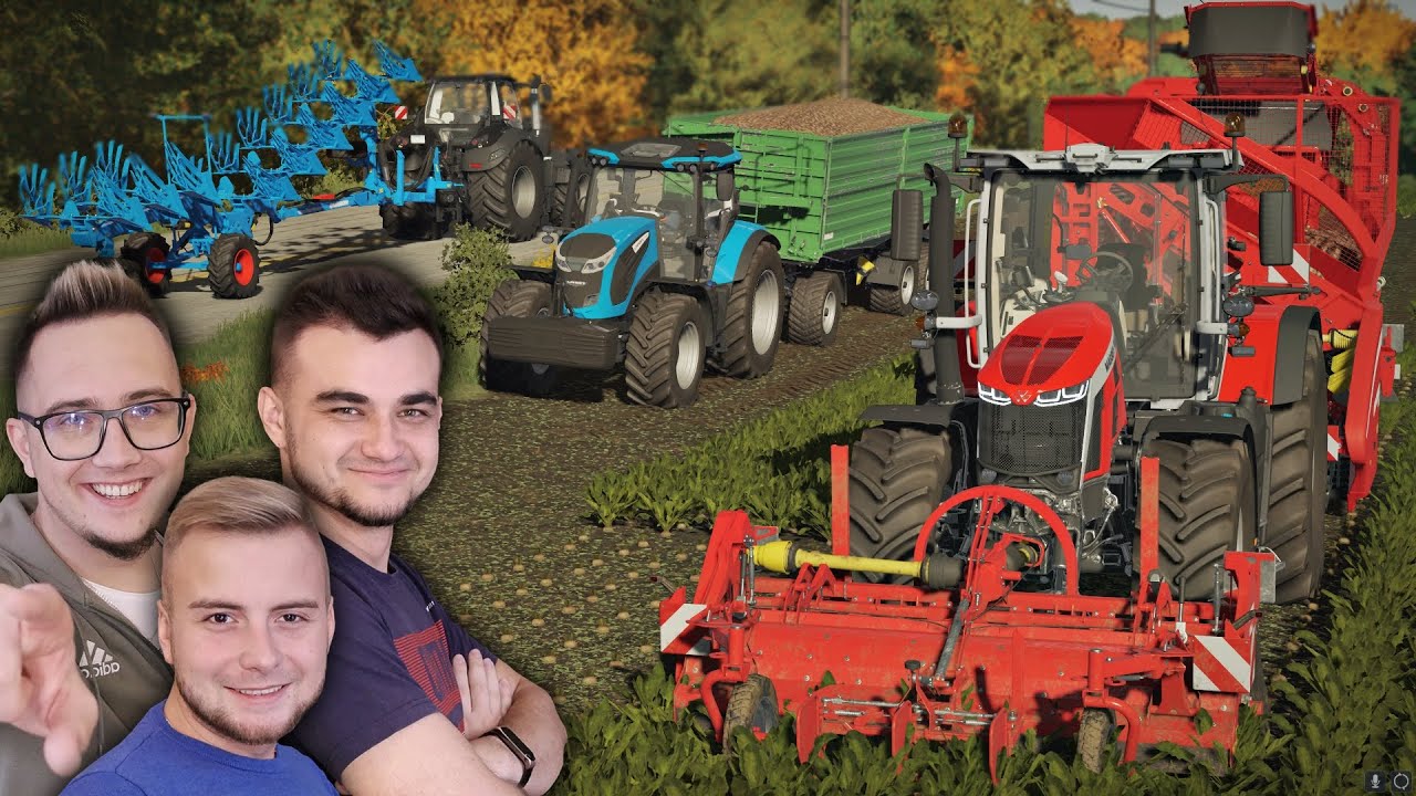 Łączymy Pole *KONKRETNA ORKA*😱 Kopanie Buraków  🔥