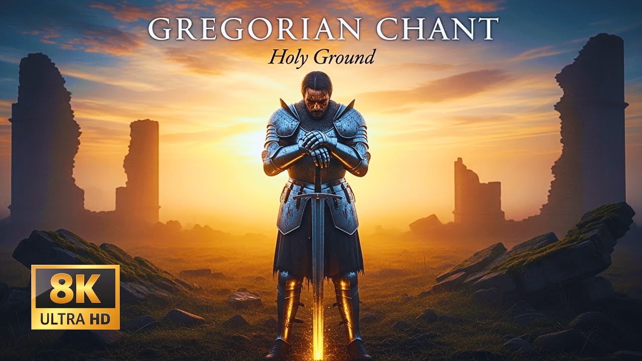 Gregorian Chant for Divine Protection ✝️ Shield of Salvation | Prayer of Light and Deep Calm