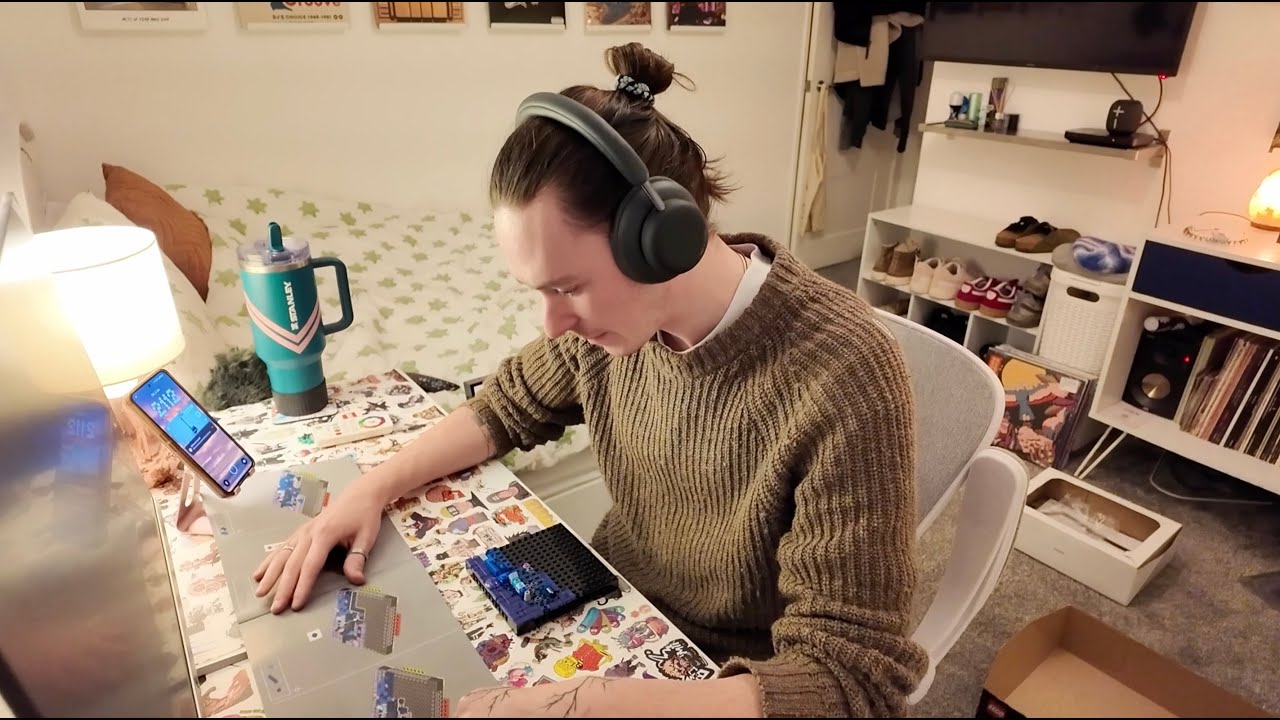 lo-fi asmr lego milky way build