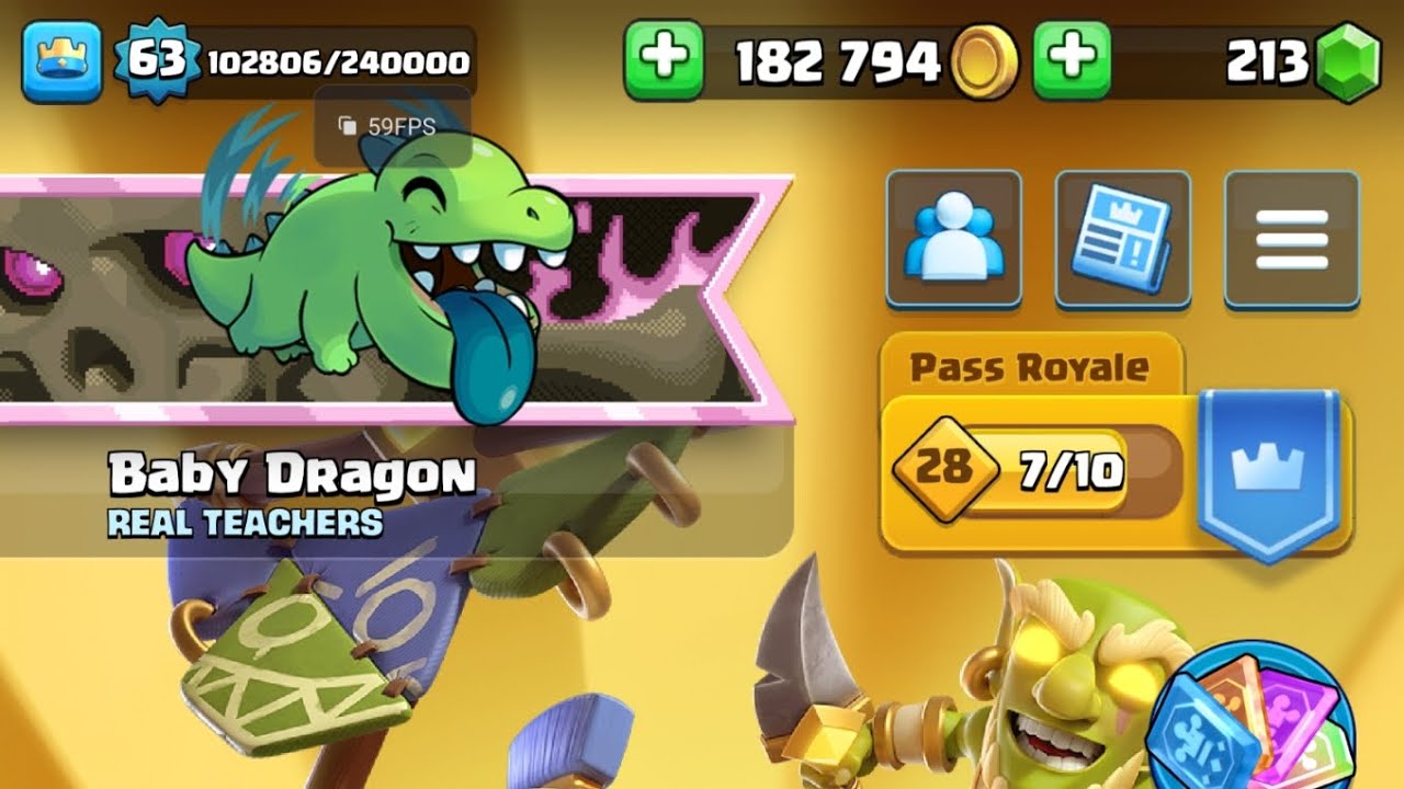 Un rato de #Clashroyale