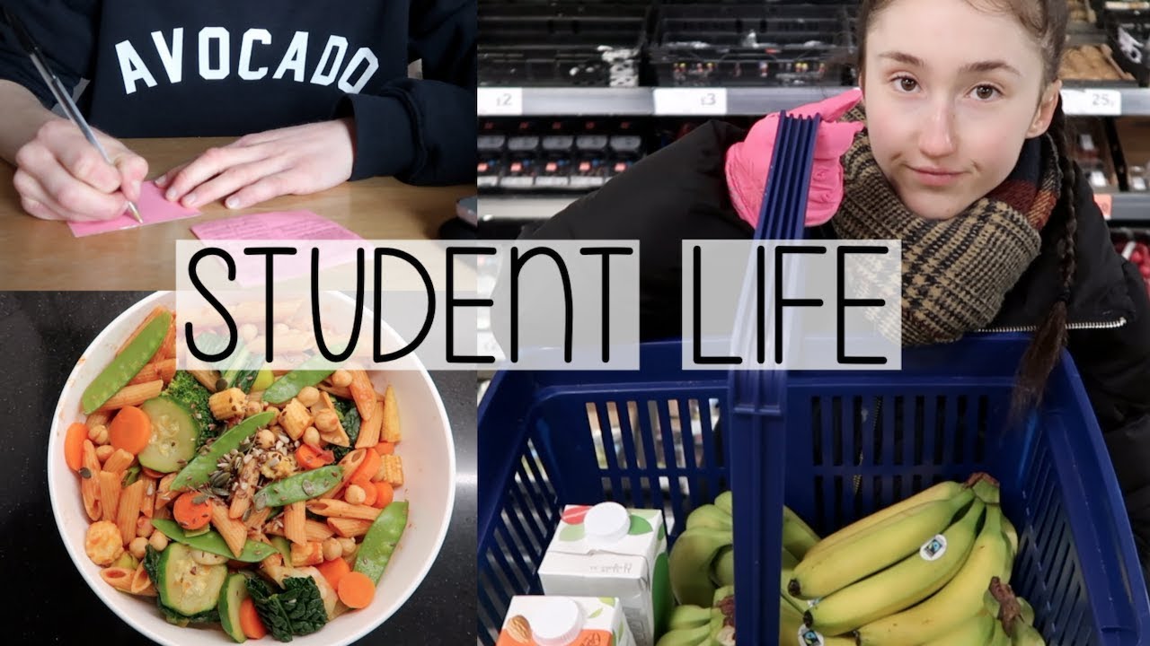 UNI VLOG | EASY STUDENT MEALS, TIME MANAGEMENT & KEEPING ON TOP OF WORK