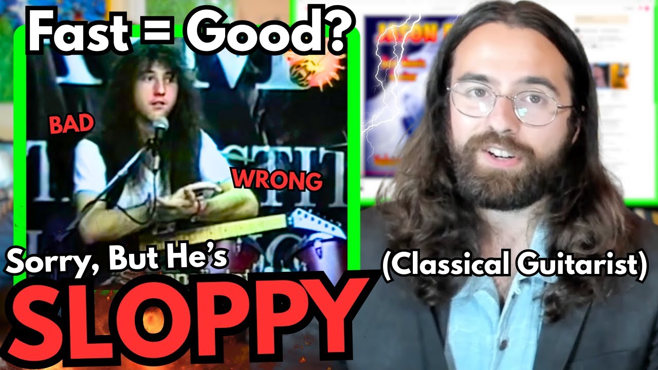 RIPPING Jason Becker's Guitar Playing Apart - BRUTAL DISRESPECT