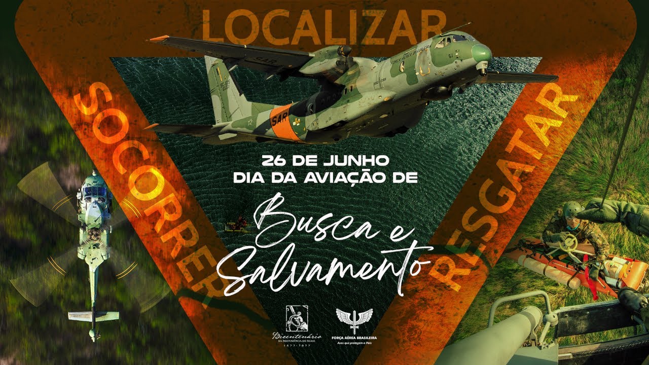V&iacute;deo faz homenagem ao Dia da Avia&ccedil;&atilde;o de Busca e Salvamento