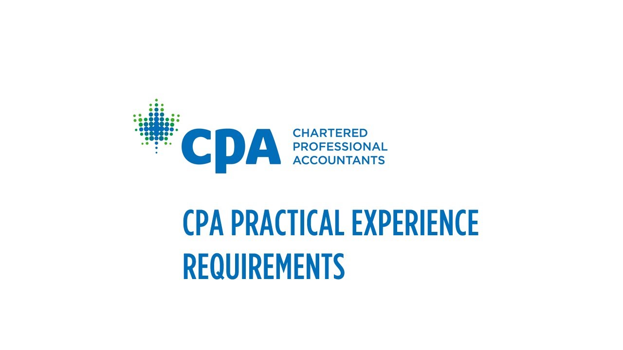 The CPA Practical Experience Competency Requirements