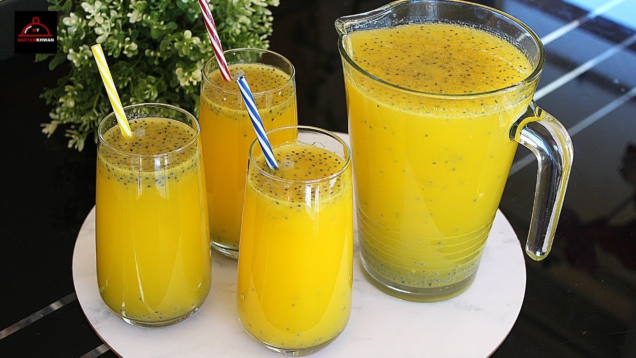 Ramadan Special Iftar Drink - شربت تخم ريحان برای ماه رمضان