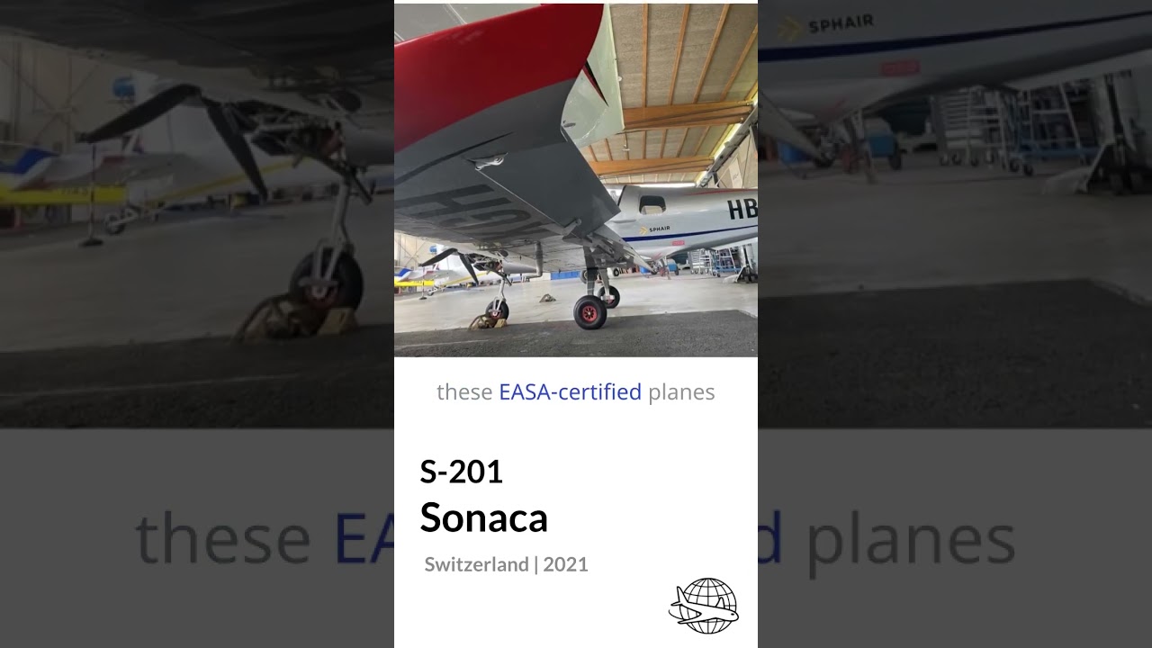 2021 Sonaca S-201 Training Aircraft Fleet FOR SALE! EASA Certified