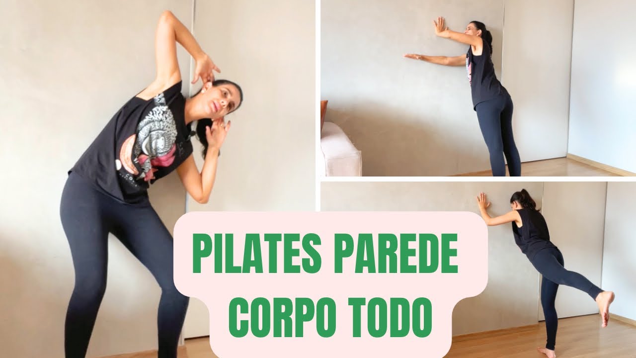 Pilates na Parede corpo todo passo a passo
