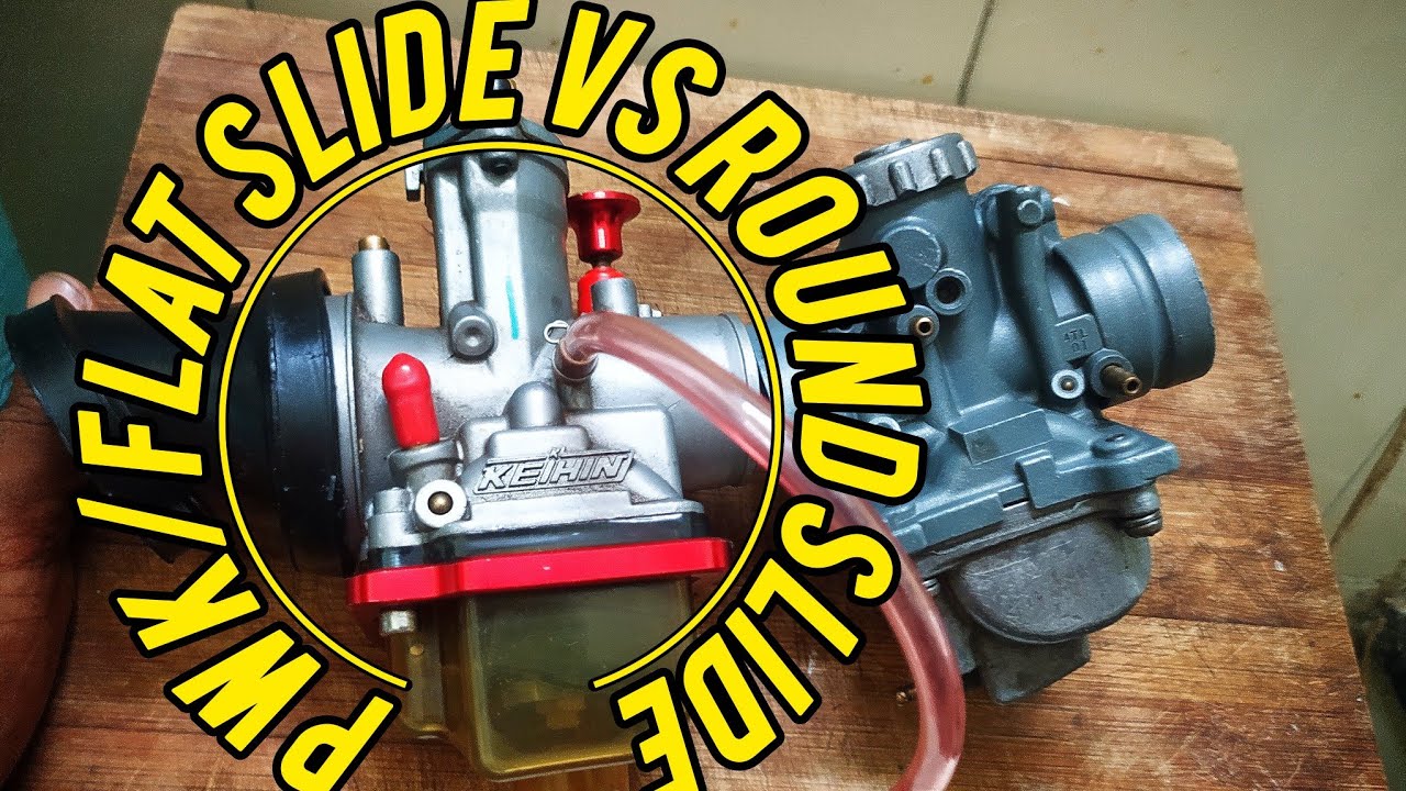 FLAT SLIDE  VS  ROUND SLIDE CARBURETOR YAMAHA RX 135/SUZUKI SHOGUN COMPARISON