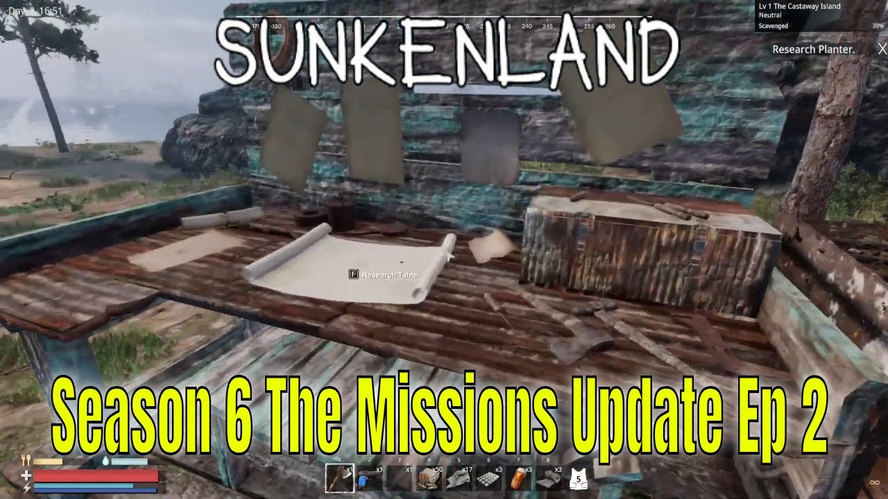 Day 2 Food Problem Missions Update | Sunkenland Season 6 Ep 2