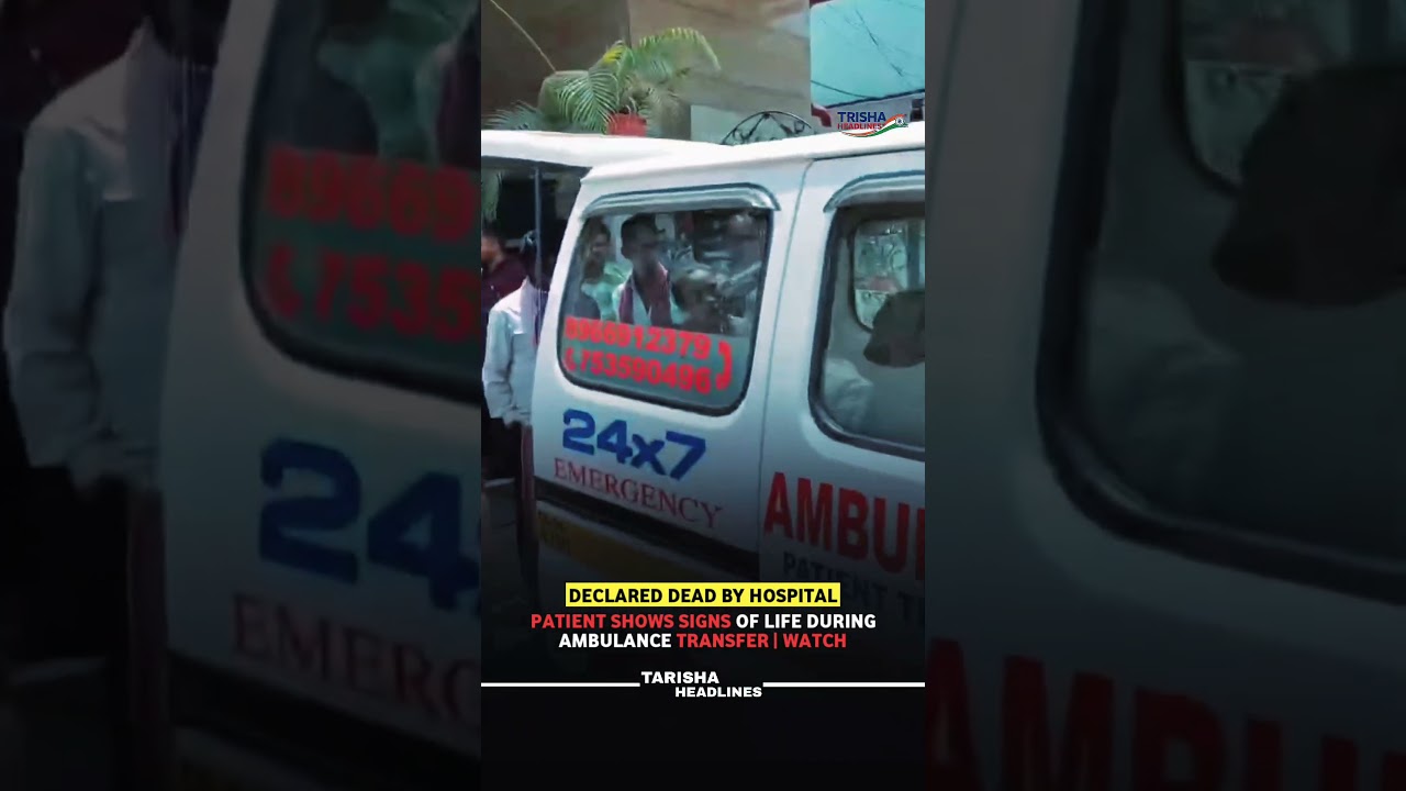 Declared Dead, Then Shows Signs of Life During Ambulance Transfer | Shocking Incident