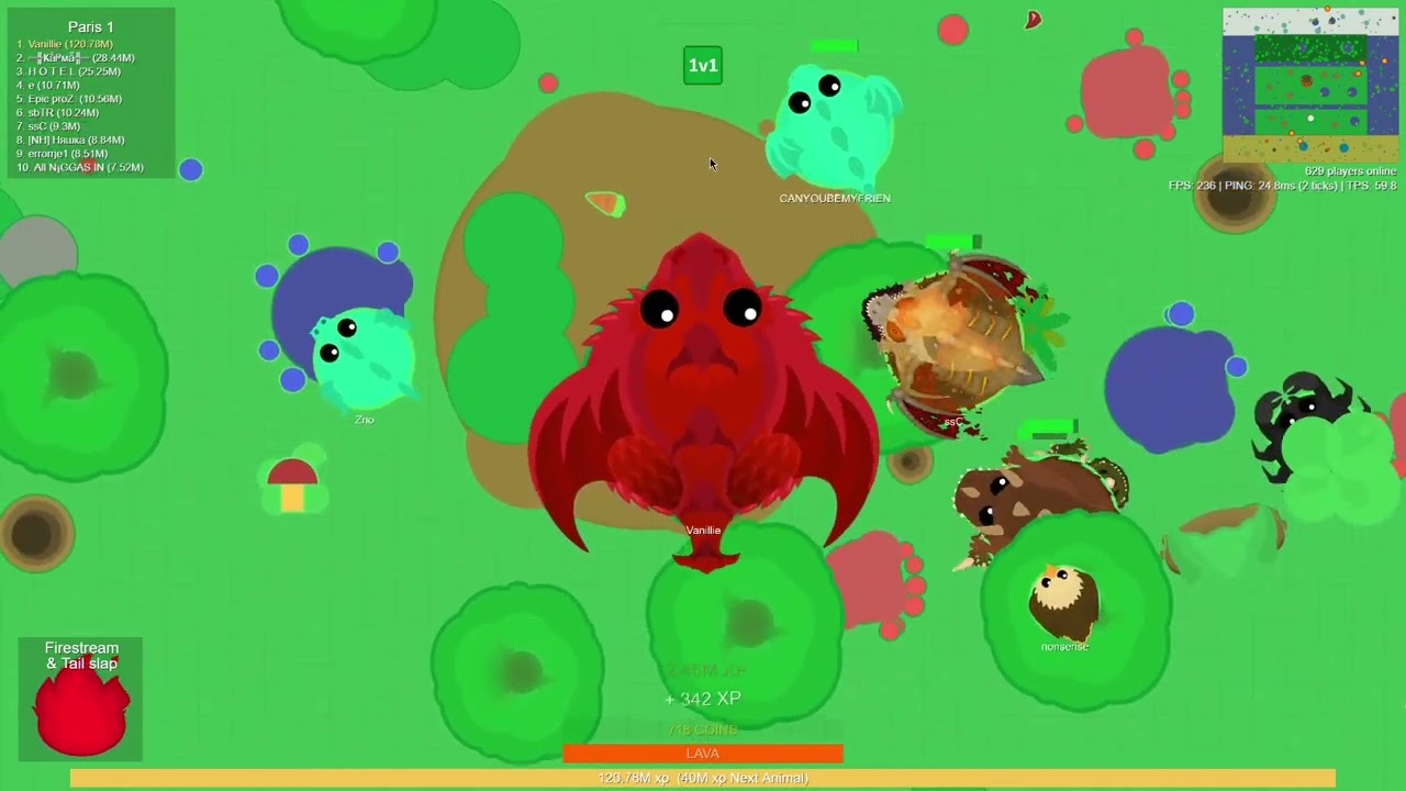 Mope.io getting king Dragon - Killing A KD! KD fail :/ | Luca mope