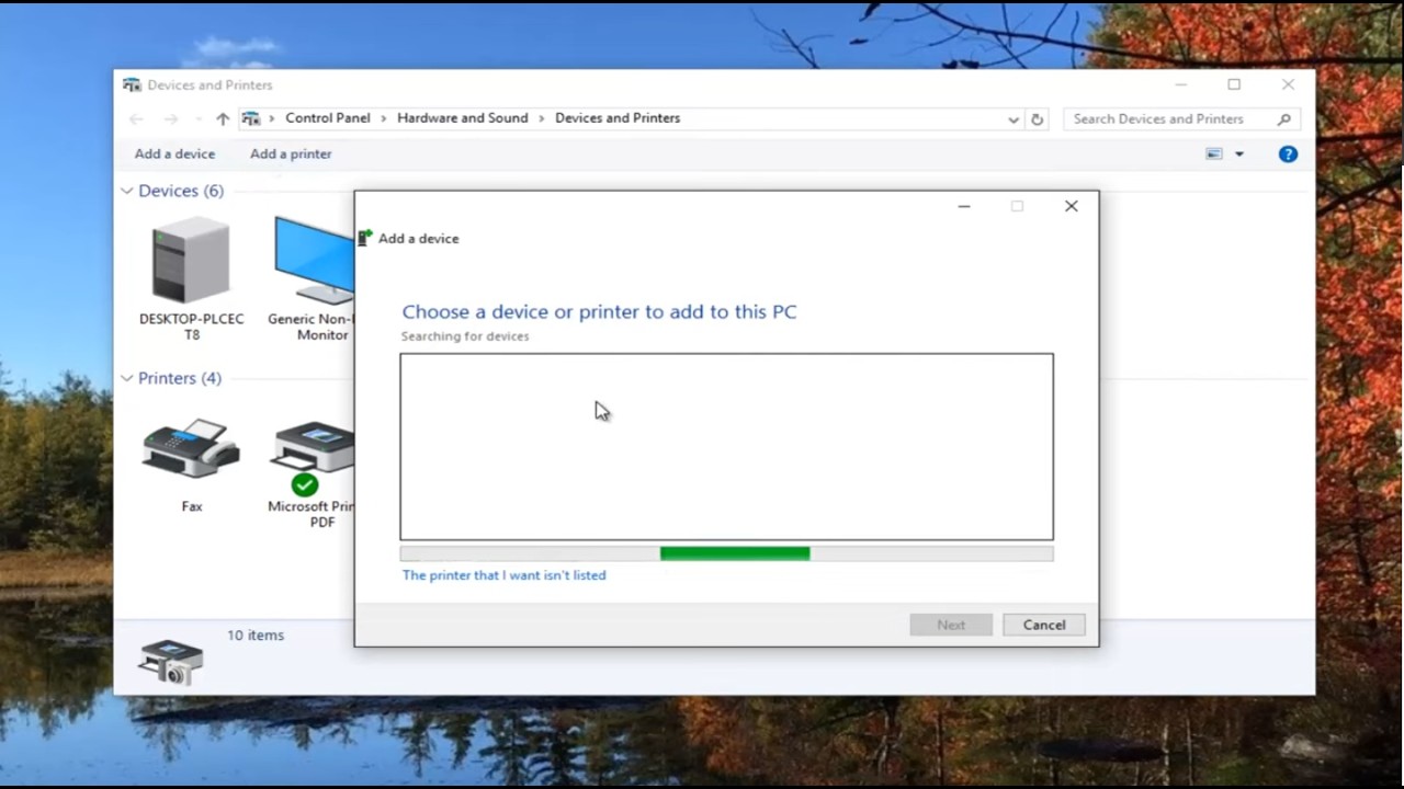 How To Add A Local Printer In Windows 10/8/7