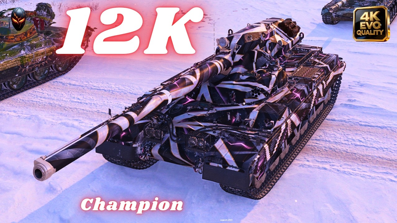 Champion  12K Damage 9 Kills World of Tanks #wot