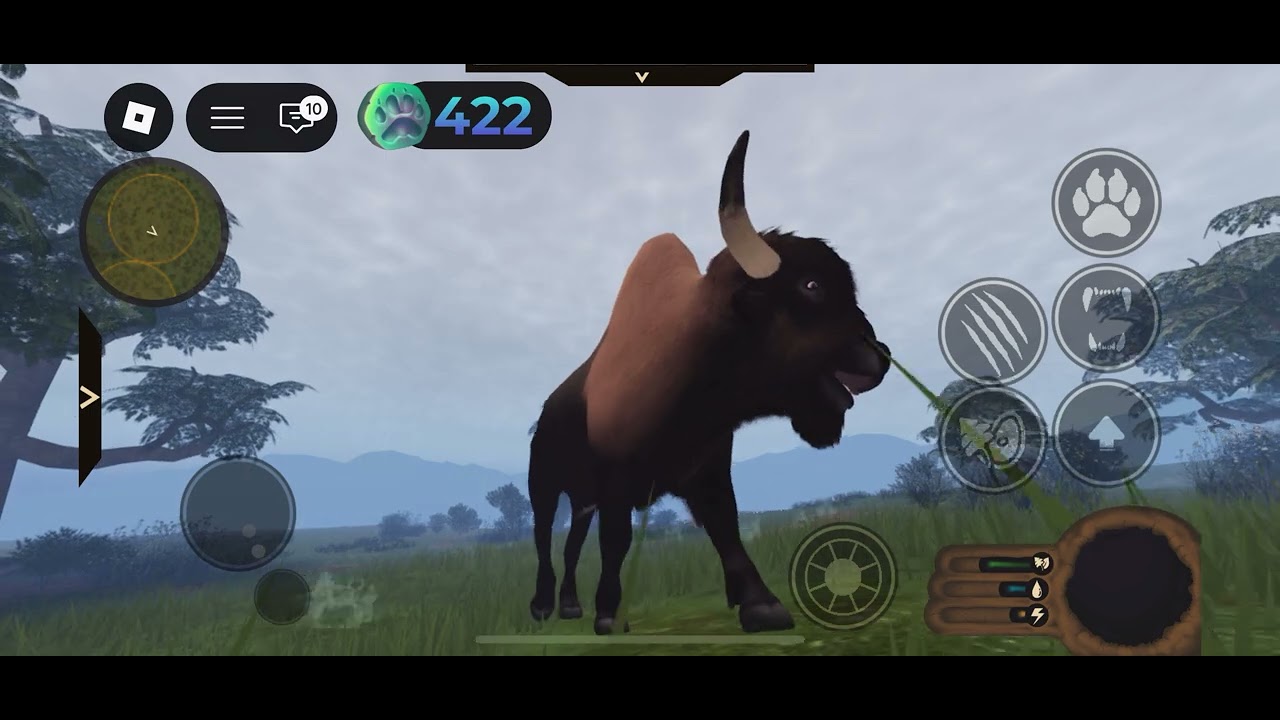 Roblox: Bison herd Ecos la brea